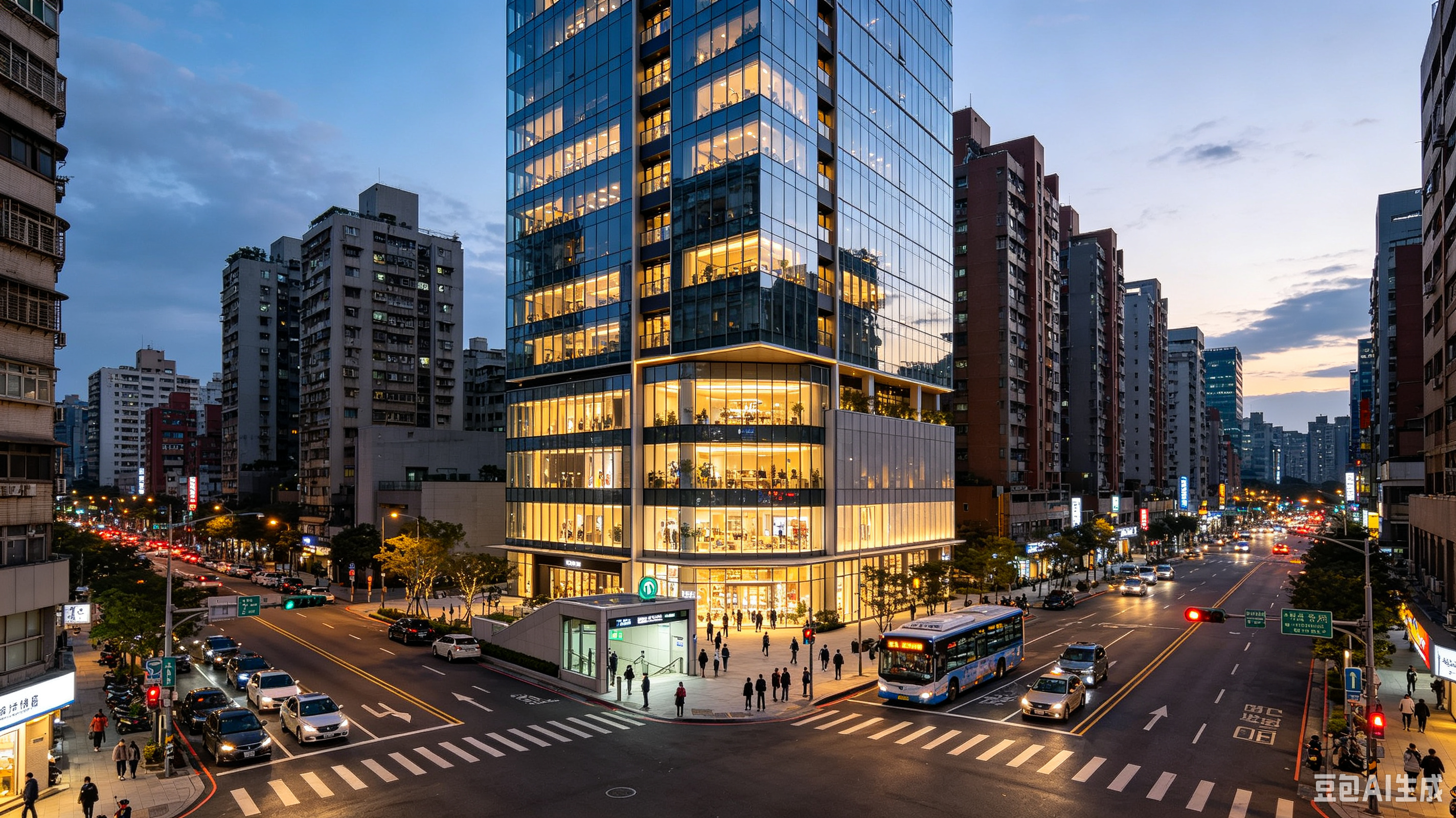 台北市精華區高樓大廈，蛋黃區房市依然強勁