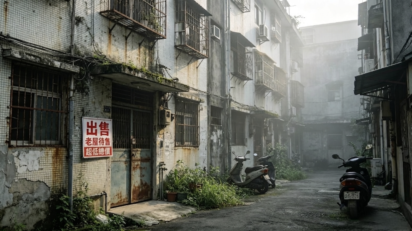 台灣老屋待售，繼承時代來臨