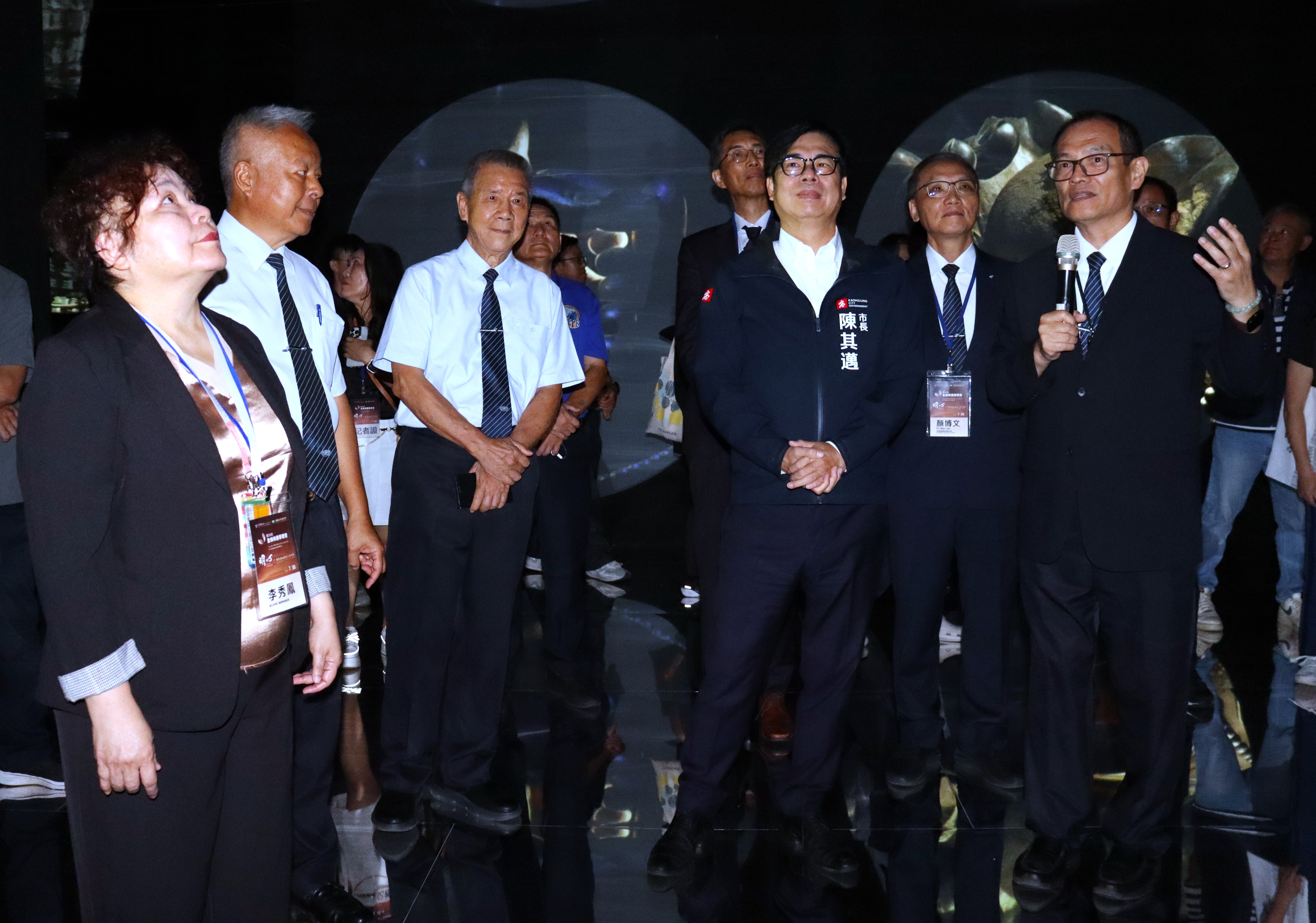 優人神鼓表演為開幕記者會拉開序幕